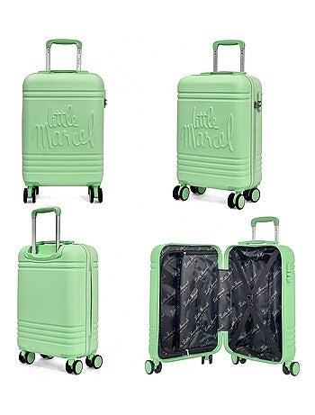 Lot 3 valises dont 1 valise cabine rigides