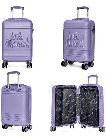 Lot 3 valises dont 1 valise cabine rigides