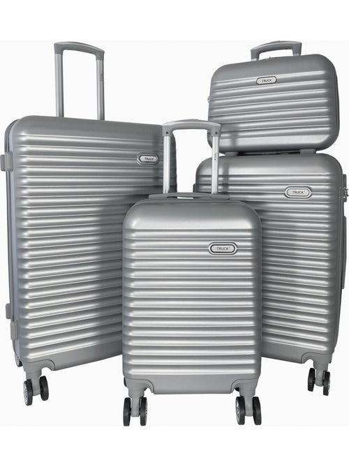 Lot 3 valises plus 1 vanity rigides - Kiabi