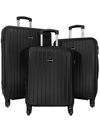 Lot 3 Valises Rigides dont 1 Valise Cabine ABS - Kiabi