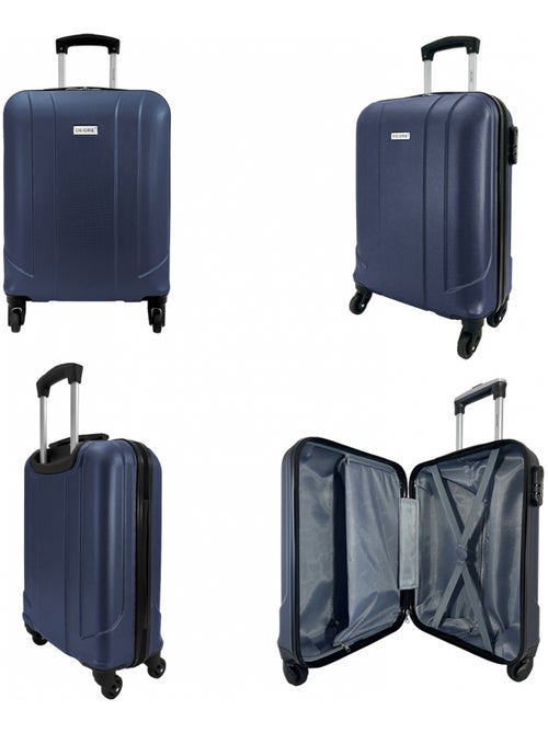 Lot 3 valises rigides dont 1 valise cabine - Kiabi
