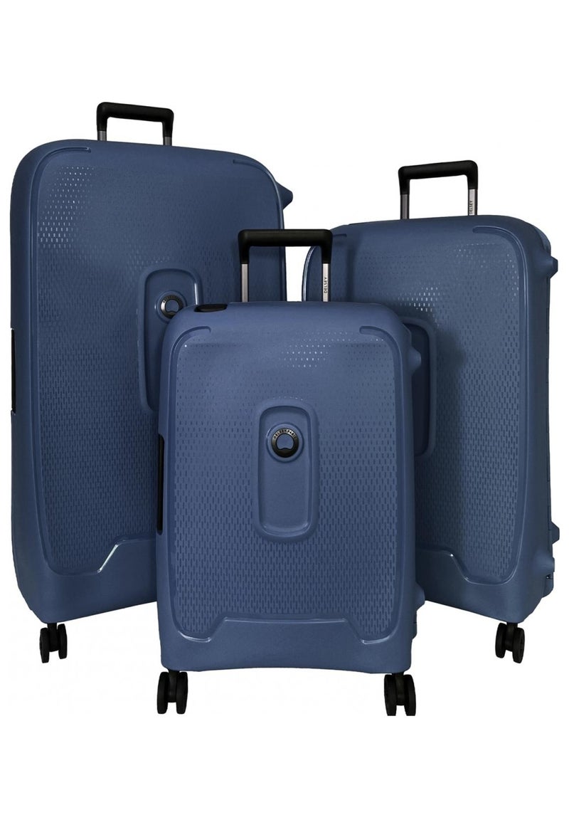 Lot De 3 Valises Rigides IT Luggage Speedbump – 8 Roues, Bleu Marine – Occasion