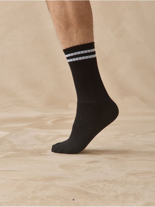 Lot 4 paires de chaussettes tubulaires - daxon - Kiabi Lot 4 paires de chaussettes tubulaires - daxon - Kiabi
