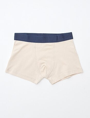 Lot 5 boxers unis unis et imprimés