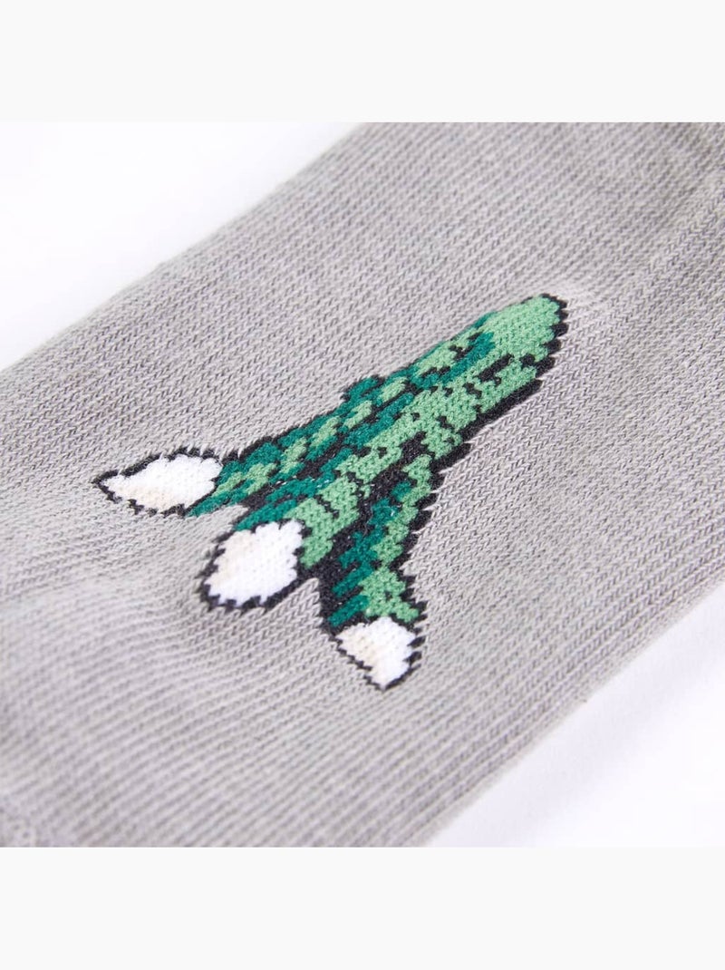 Lot 5 chaussettes coton imprimé dinosaure clair - vidaxl Multicolore - Kiabi