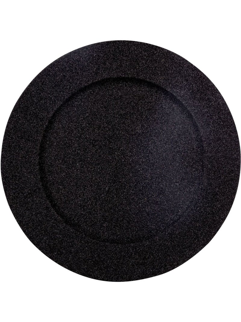 Lot 6x Assiette de présensation Vaasa - Vaisselle de Noël Noir - Kiabi