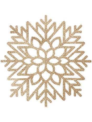 Lot de 6 sets de table de Noël flocon
