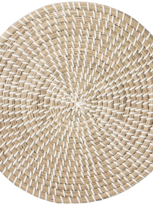 Lot 6x Set de table en osier vannerie Mood - Kiabi Lot 6x Set de table en osier vannerie Mood - Kiabi