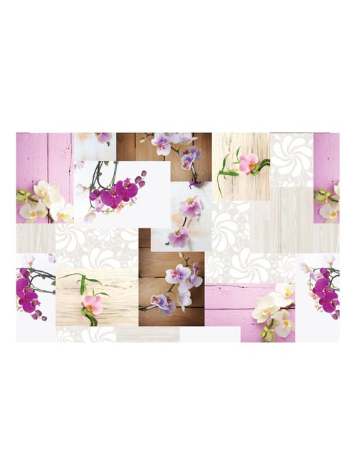 Lot 6x Set de table provençale Laelia - L. 43 x l. 28 cm - Violet - Kiabi Lot 6x Set de table provençale Laelia - L. 43 x l. 28 cm - Violet - Kiabi