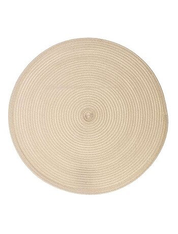 Lot 6x Set de table Tressé Rond