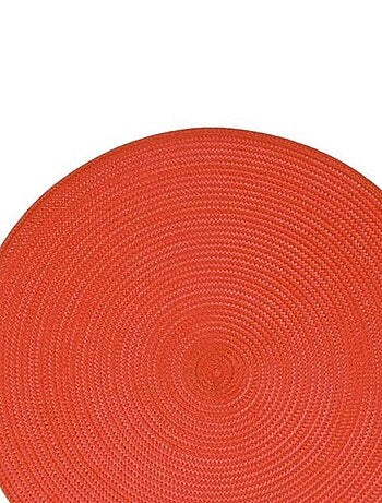 Lot 6x Set de table Tressé Rond