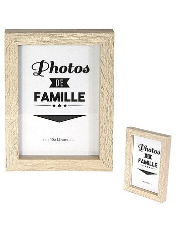 Lot 8 cadres photo design en bois