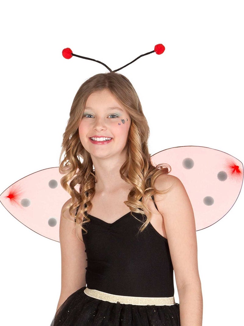 Lot ailes + serre-tête animal coccinelle - Kiabi