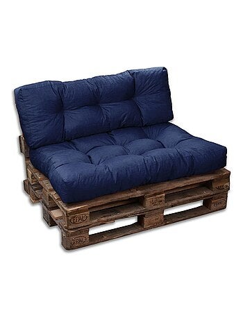 Lot Assise/Dossier Coussin Palette - Bananair