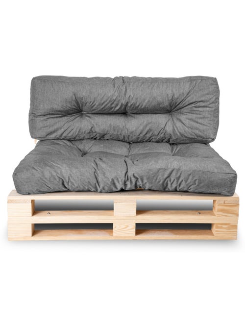 Lot Assise/Dossier Coussin Palette - Bananair - Kiabi