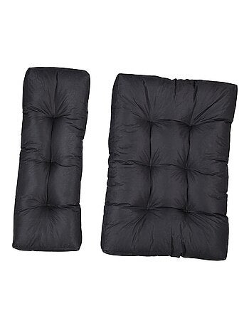 Lot Assise/Dossier Coussin Palette - Bananair