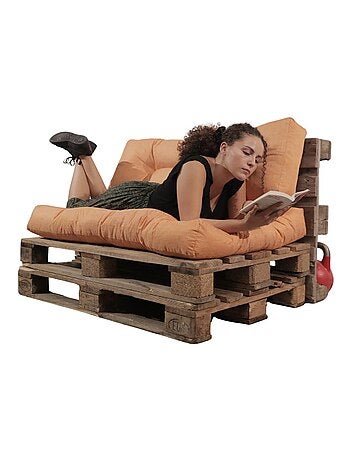 Lot Assise/Dossier Coussin Palette - Bananair