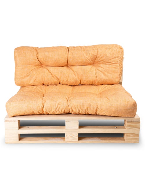 Lot Assise/Dossier Coussin Palette - Bananair - Kiabi