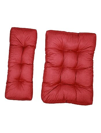 Lot Assise/Dossier Coussin Palette - Bananair