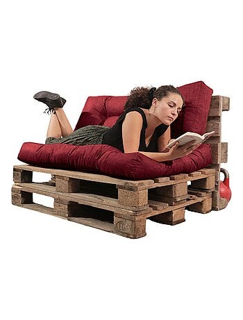 Lot Assise/Dossier Coussin Palette - Bananair