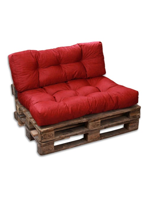 Lot Assise/Dossier Coussin Palette - Bananair - Kiabi