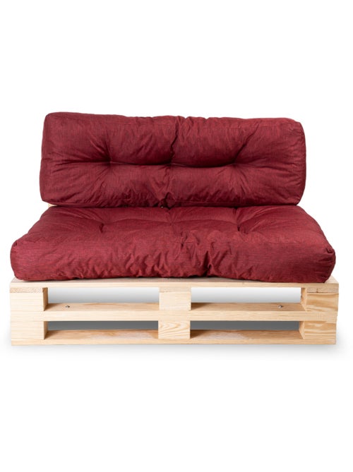 Lot Assise/Dossier Coussin Palette - Bananair - Kiabi