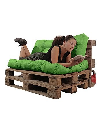 Lot Assise/Dossier Coussin Palette - Bananair