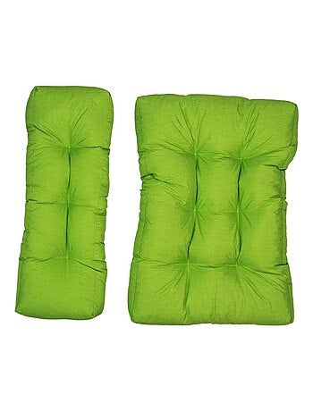 Lot Assise/Dossier Coussin Palette - Bananair