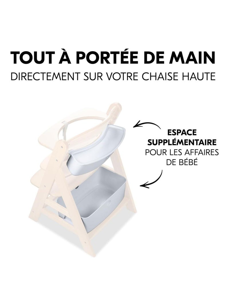 Lot Boite Rangement pour Chaise Haute Bébé Blanc - Kiabi