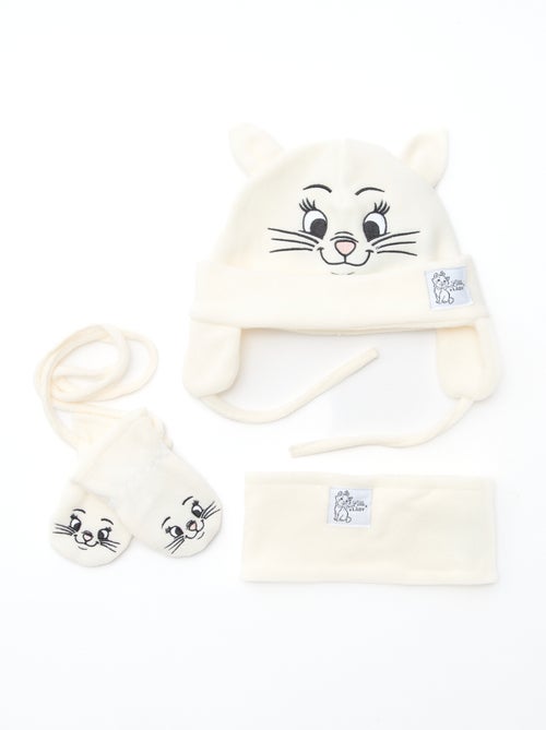 Lot bonnet + gant + snood 'Winnie et Marie' 'Disney' - Kiabi
