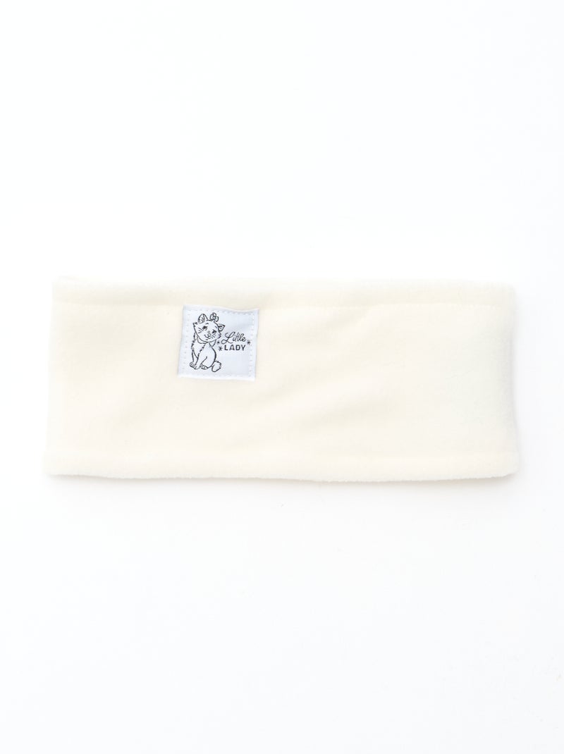 Lot bonnet + gant + snood 'Winnie et Marie' 'Disney' Blanc - Kiabi