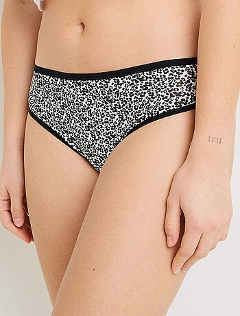 Lot culotte x3 coton bio Geraldine - RougeGorge Lingerie