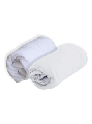 Lot d'1 alèse et 1 drap housse