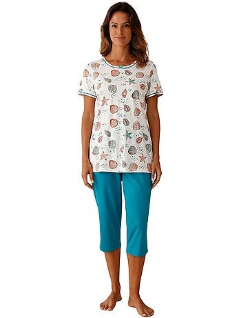 Lot d'1 pyjacourt + 1 pyjama coton - DAXON