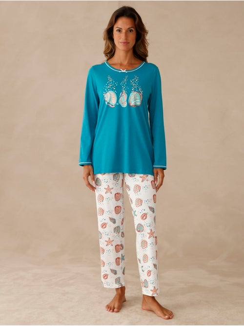 Lot d'1 pyjacourt + 1 pyjama coton - DAXON - Kiabi