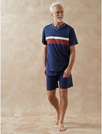 Lot de 1 pyjashorts à rayures en jersey - DAXON
