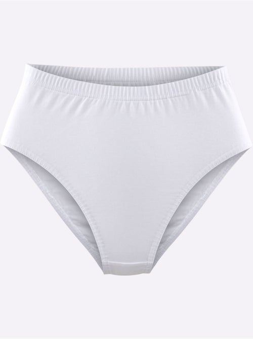 Lot de 10  - Panties Jersey Fin - Taille Standard - Witt - Kiabi