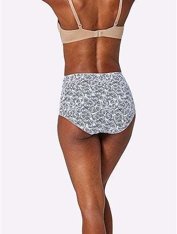 Lot de 10 - Slip Taille Haute Jersey Fin - Taille Standard - Witt