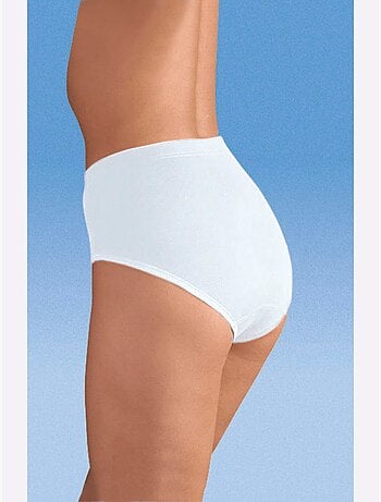Lot de 10 - Slip Taille Haute Jersey Fin - Taille Standard - Witt