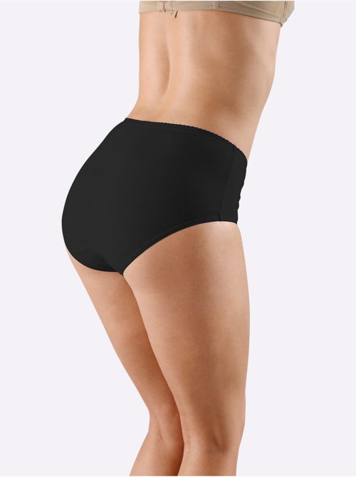Lot de 10  - Slip Taille Haute Jersey Fin - Taille Standard - Witt - Kiabi