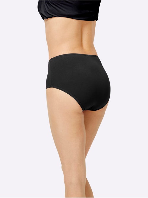 Lot de 10  - Slip Taille Haute Jersey Fin - Taille Standard - Witt - Kiabi