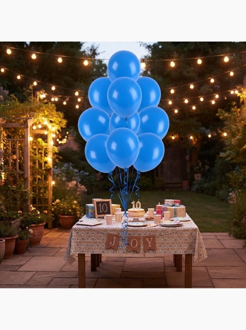 Lot de 10 ballons gonflables uni - Kiabi