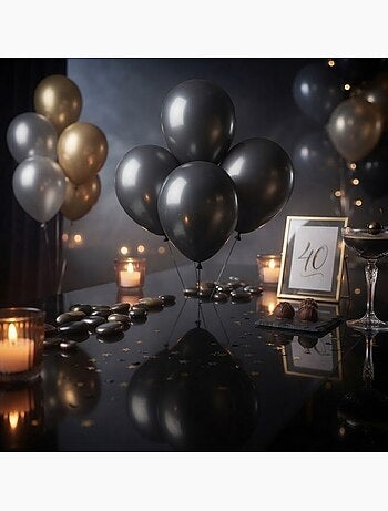 Lot de 10 ballons gonflables uni