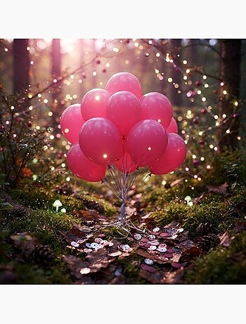 Lot de 10 ballons gonflables uni