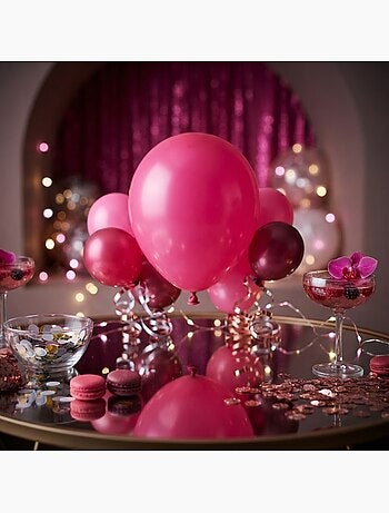 Lot de 10 ballons gonflables uni