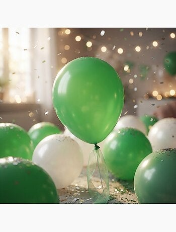 Lot de 10 ballons gonflables uni