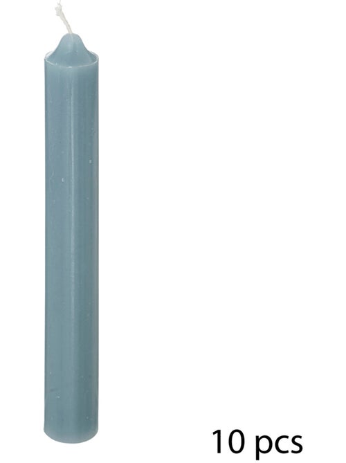 Lot de 10 bougies bâtons HUGO - Kiabi Lot de 10 bougies bâtons HUGO - Kiabi