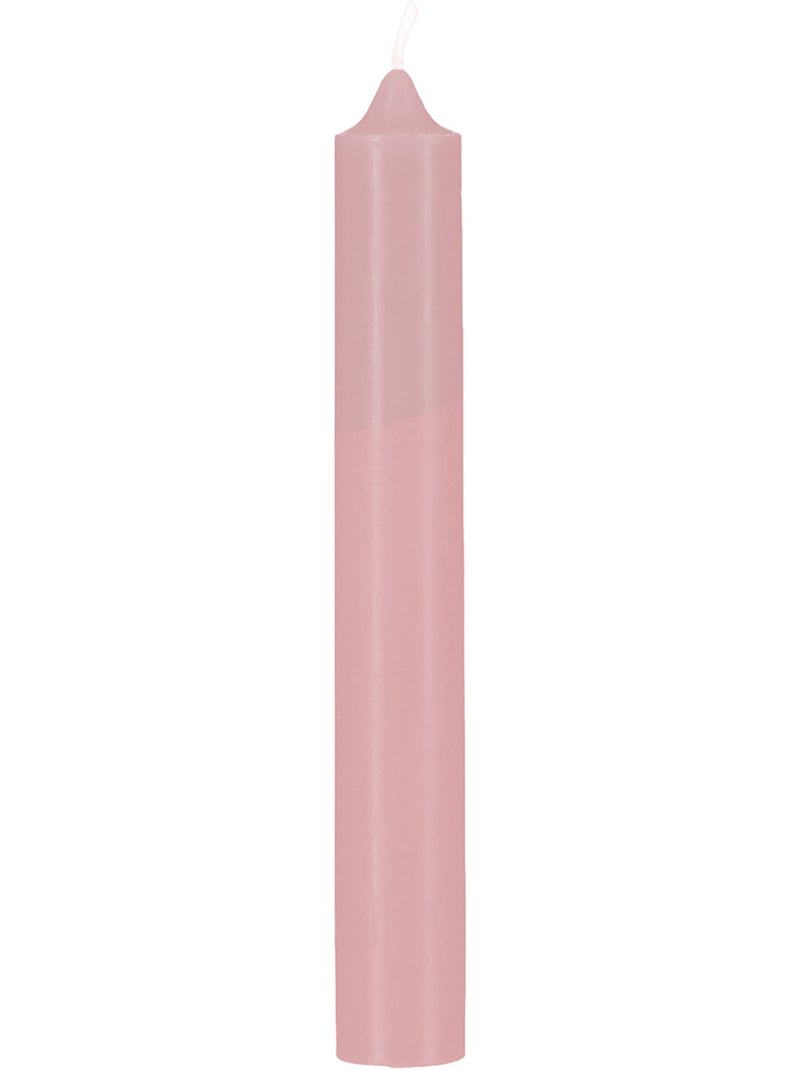 Lot de 10 bougies bâtons HUGO Rose - Kiabi