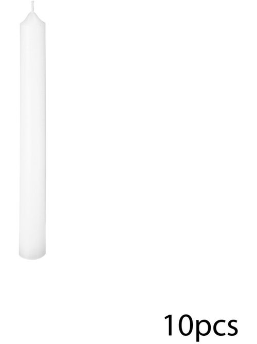 Lot de 10 bougies bâtons MANY - Kiabi