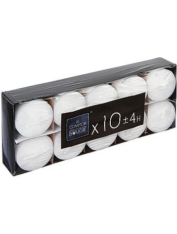 Lot de 10 bougies MANY